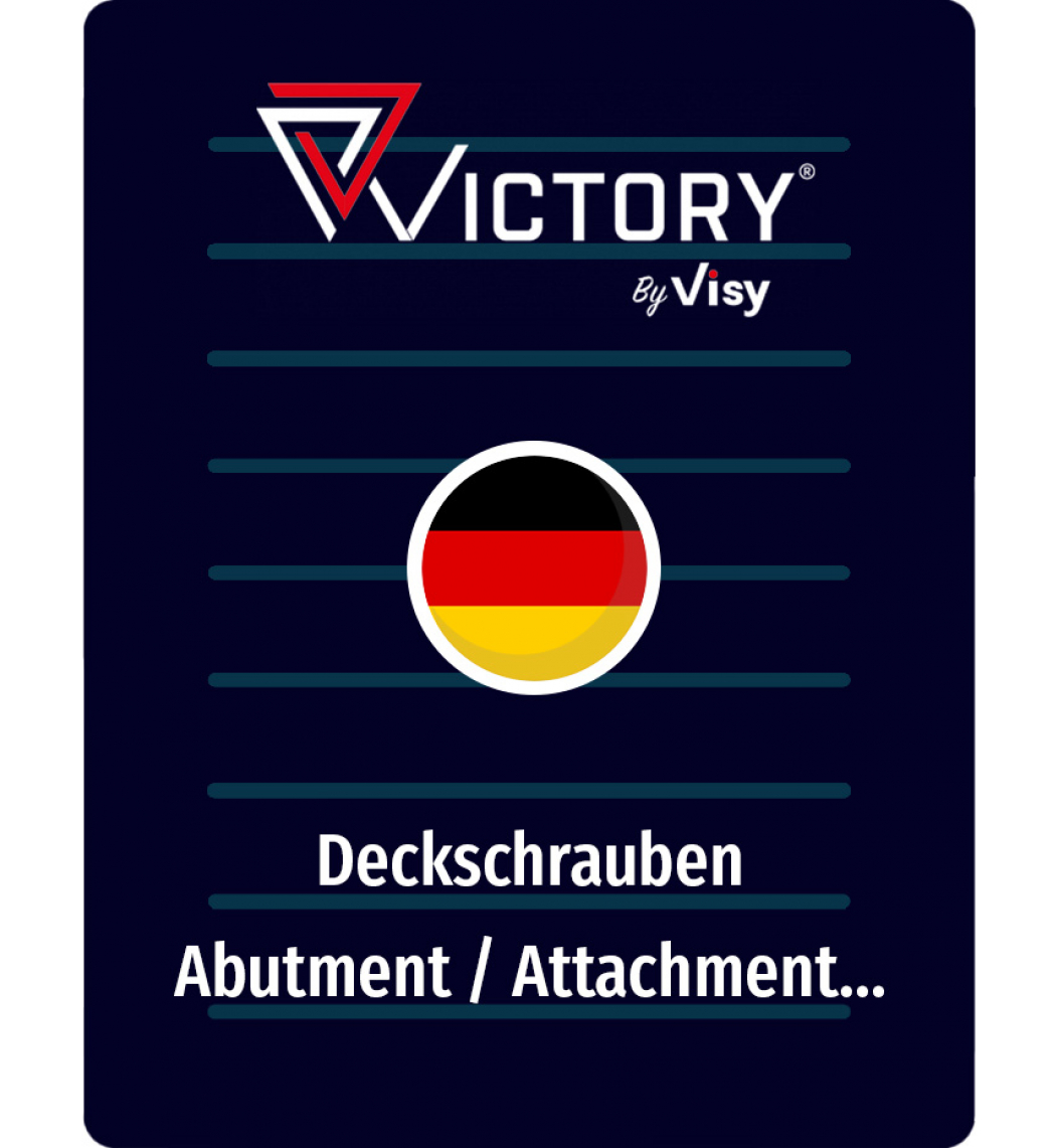 Gebrauchsanleitung - Dentalimplant / Deckschrauben / Abutment / Attachments - DE