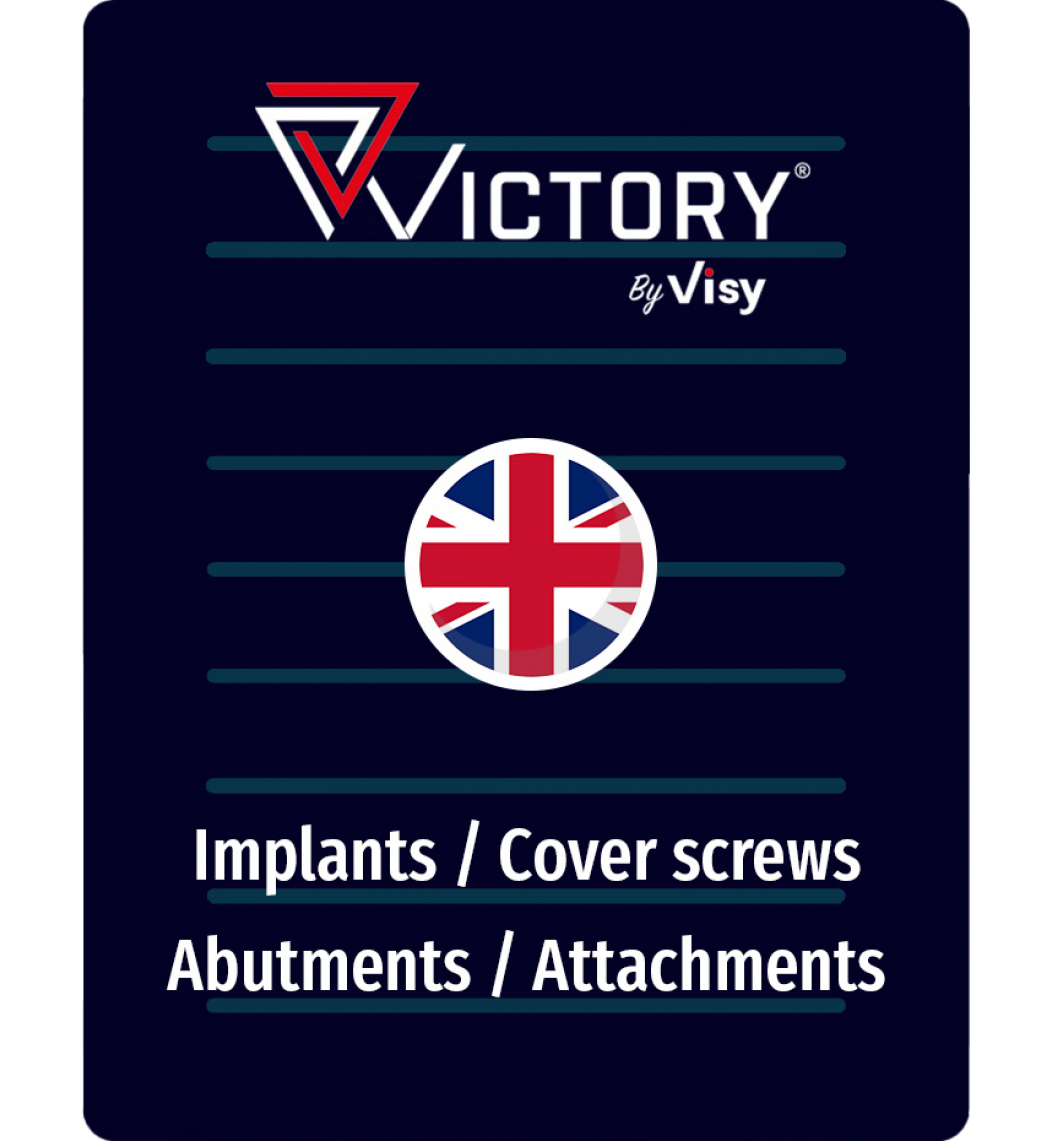 Instructions For Use - Implants / Cover Screws / Abutments / Attachments - EN