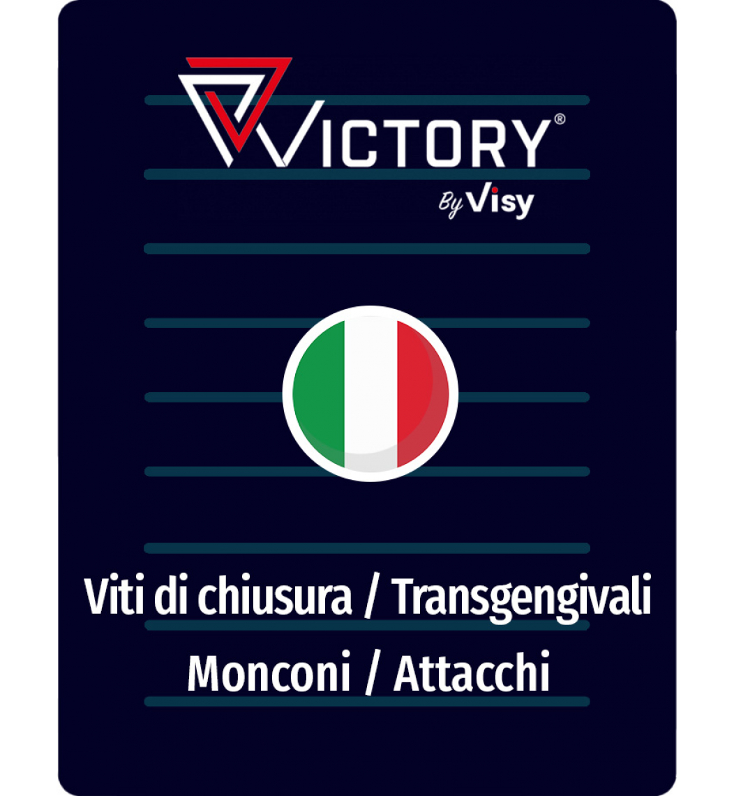 Istruzioni Per L’uso - Viti Di Chiusura / Transgengivali / Monconi / Attacchi - IT