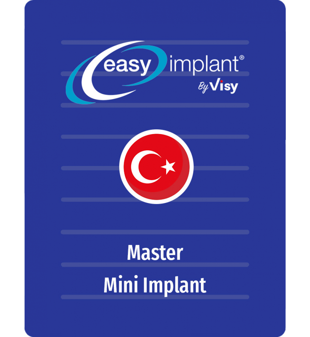 Talimat broşürü Master – Mini Implant - TR